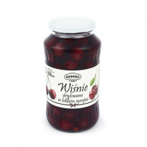 Wiśnie drylowane w lekkim syropie Dagoma 680 g