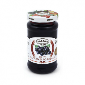 Dżem z czarnej porzeczki wysokosłodzony 250 g Dagoma
